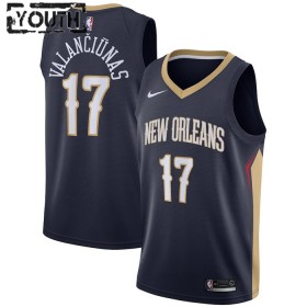 Barn New Orleans Pelicans Tröja jonas valanciunas 17 Nike 2022-23 Icon Edition Marin Swingman